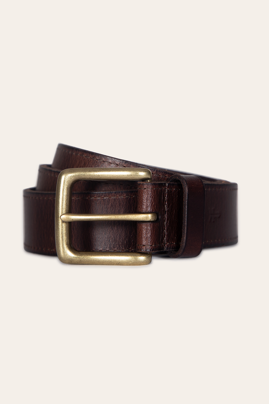 Frye Classic | Men’s Brown 35mm Pull Up Leather Belt