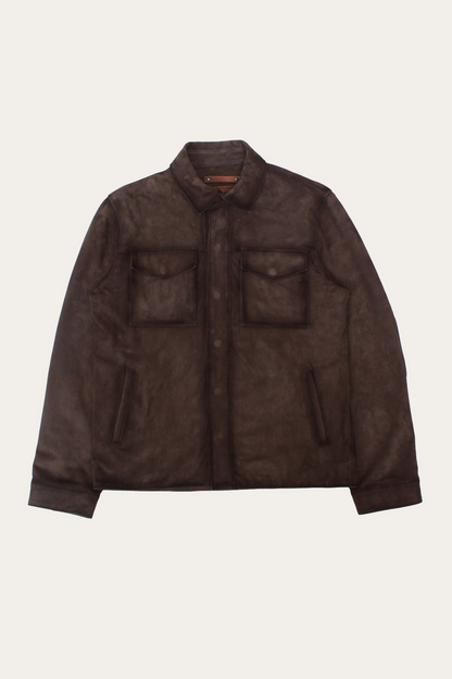Frye Recommended | Dark Brown Prescott Jacket