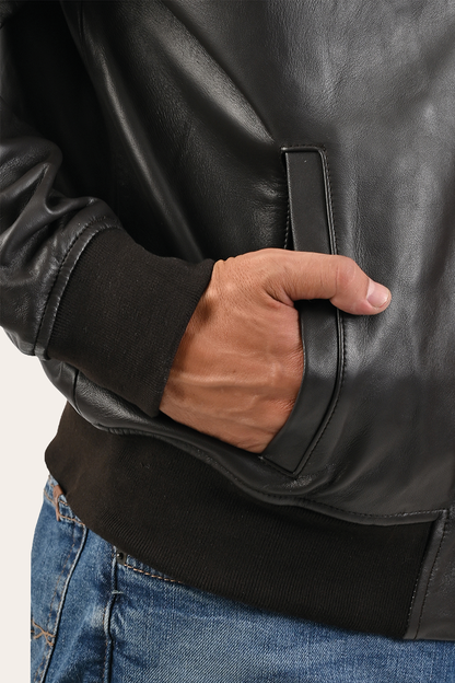 Frye Trending | Men’s Dark Brown Dusty Trucker Leather Jacket