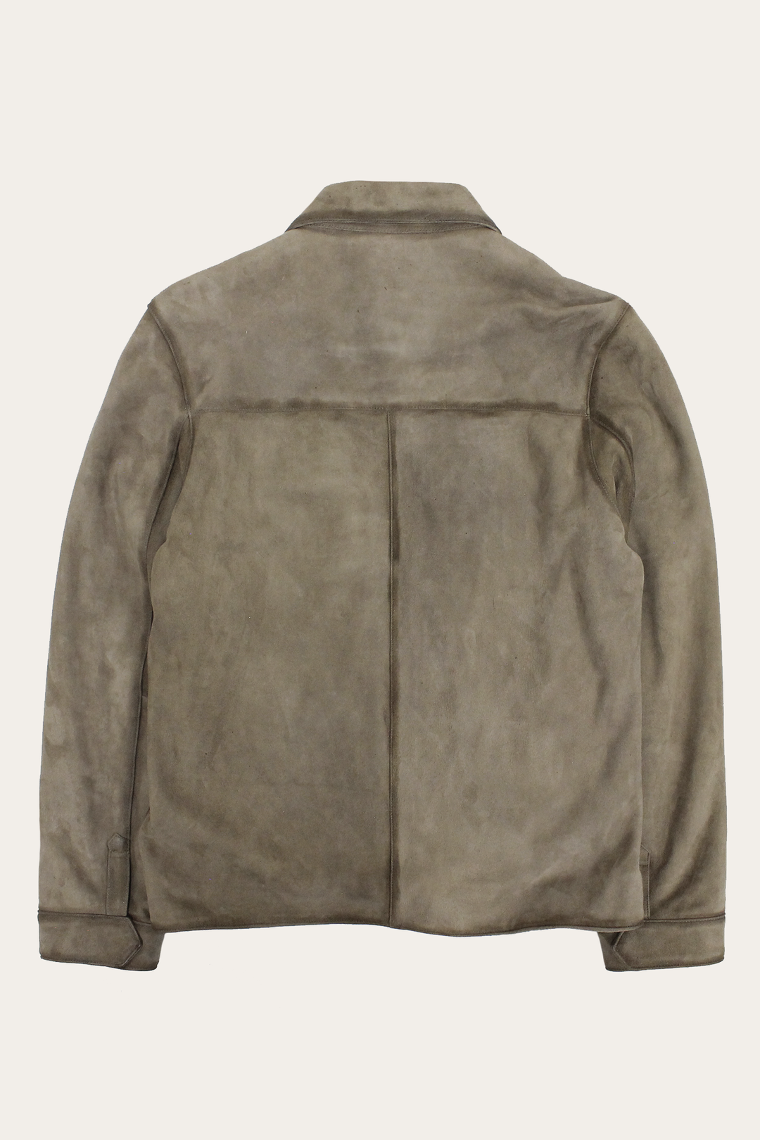 Frye Hot Sale | Men’s Taupe Brock Suede Utility Shacket