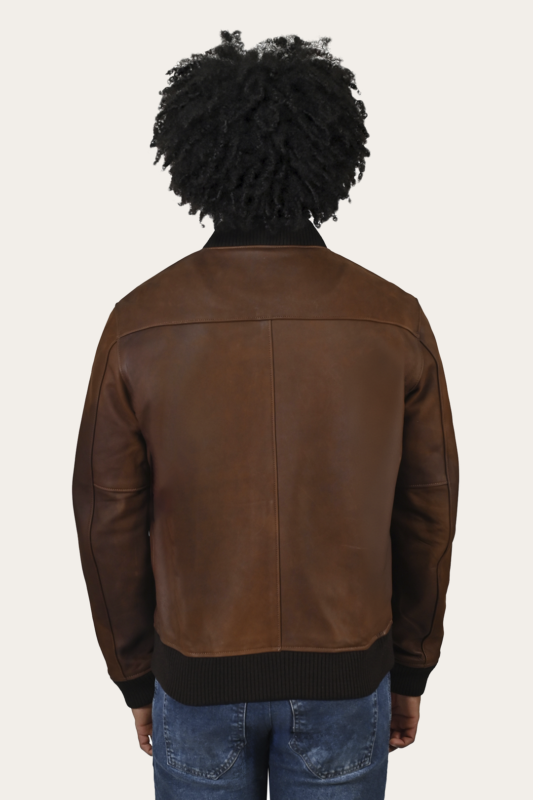 Frye Best Price | Men’s Cognac Clay Leather Bomber Jacket