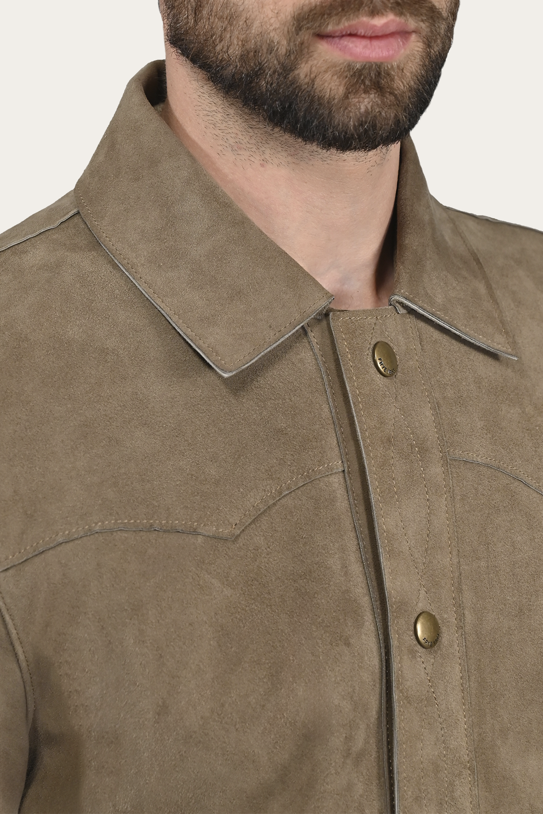 Frye Trending | Men’s Taupe Judd Suede Shacket