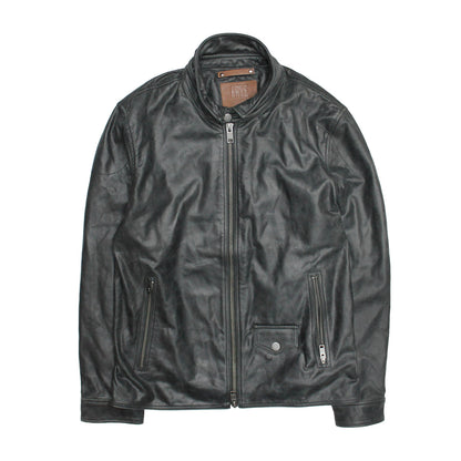 Frye Special Offer | Men’s Black Lawton Modern Nappa Biker Jacket