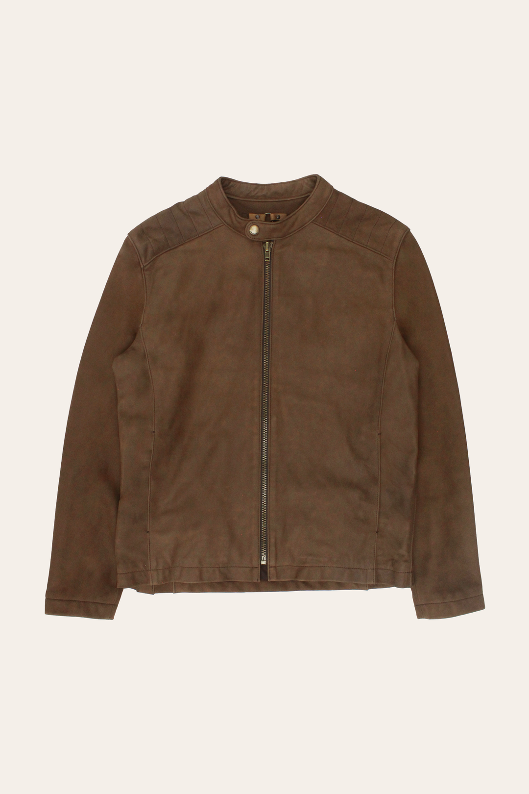 Frye Featured | Men’s Tobacco Desert Racer Leather Jacket