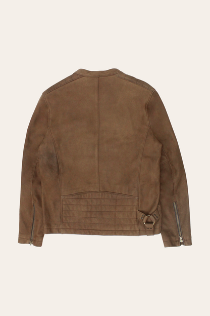 Frye Featured | Men’s Tobacco Desert Racer Leather Jacket