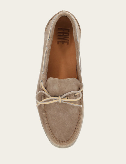 Frye Exclusive | Men's Mushroom Mason One Eye Tie Loafers