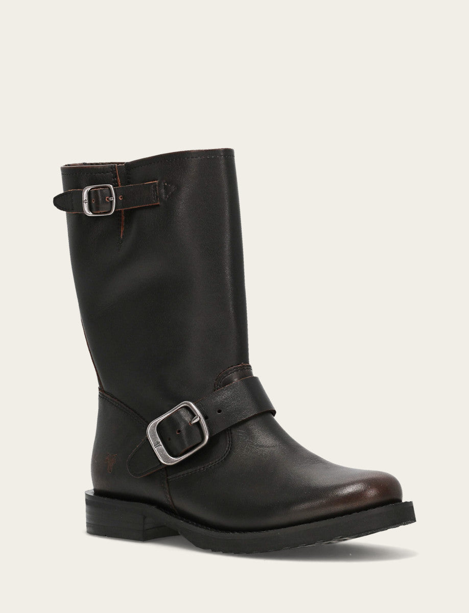 Frye Discount | Antique Brown Veronica Flex Short Boot
