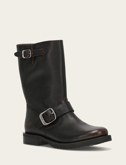 Frye Discount | Antique Brown Veronica Flex Short Boot