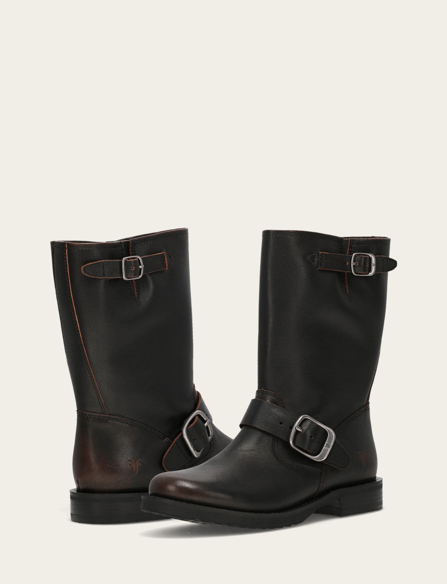 Frye Discount | Antique Brown Veronica Flex Short Boot