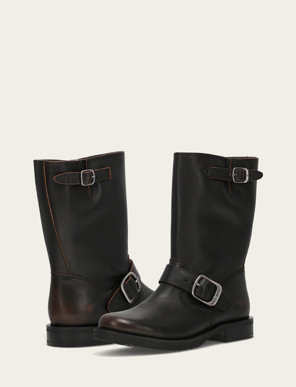 Frye Discount | Antique Brown Veronica Flex Short Boot