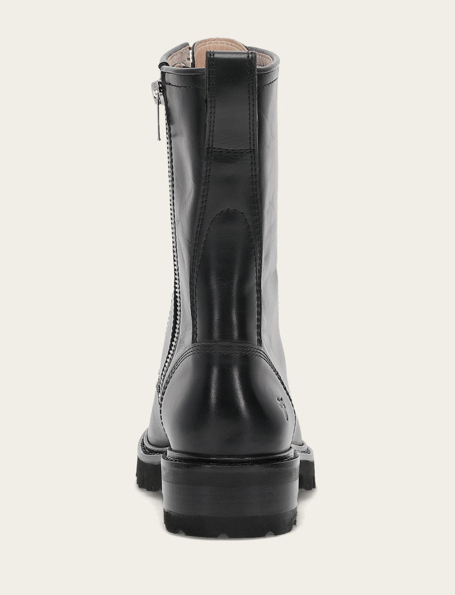 Frye Popular | Women's Black Olivia Combat Boots
