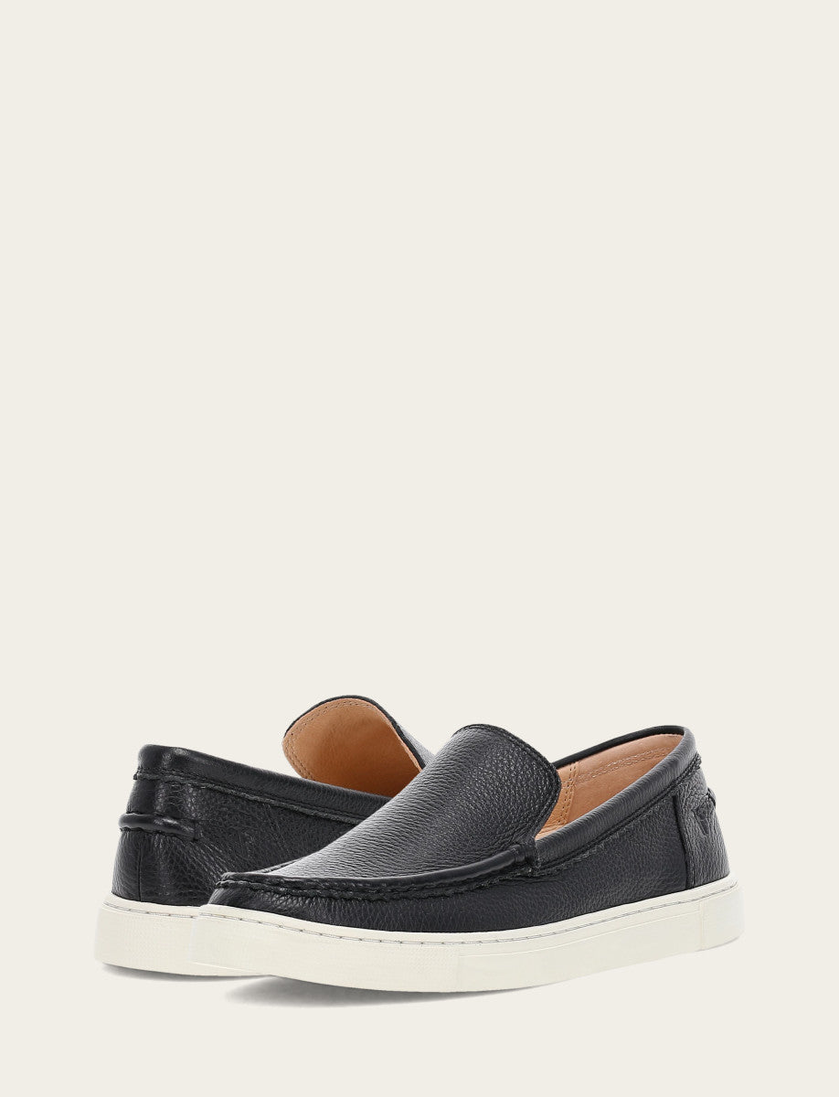 Frye Essential | Women's Black Ivy Venetian Loafers