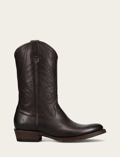 Frye Featured | Men's Chocolate Grady Vintage Stitch Western Boots