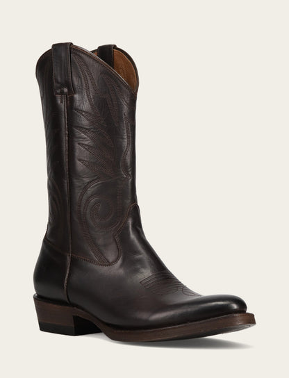Frye Featured | Men's Chocolate Grady Vintage Stitch Western Boots