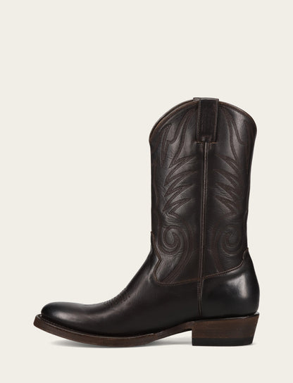 Frye Featured | Men's Chocolate Grady Vintage Stitch Western Boots