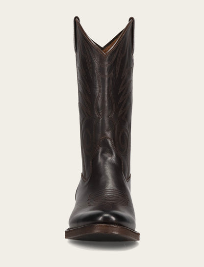 Frye Featured | Men's Chocolate Grady Vintage Stitch Western Boots