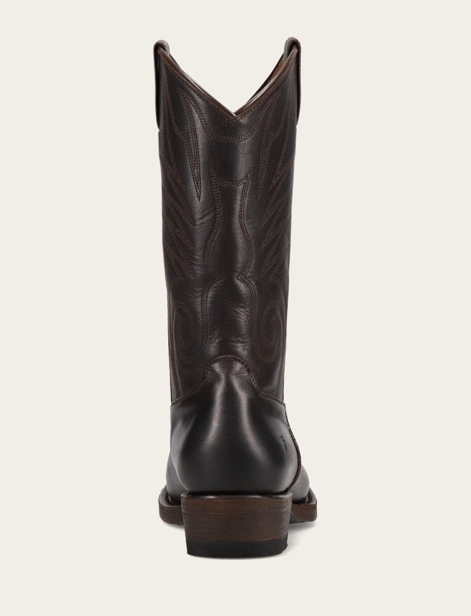 Frye Featured | Men's Chocolate Grady Vintage Stitch Western Boots